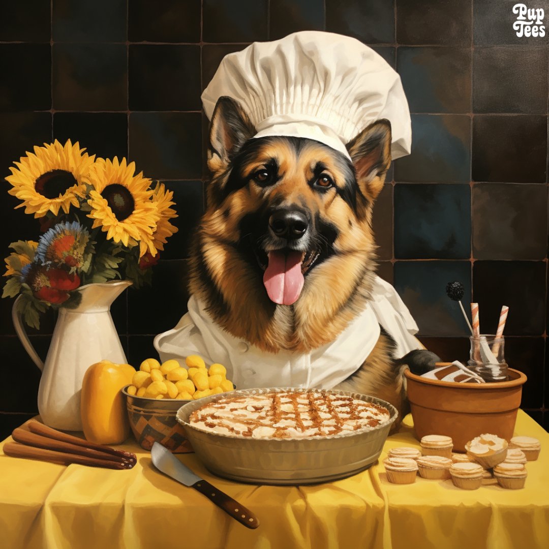 pupteesdotcom's tweet photo. 🥧 Celebrating Pecan Pie Day with Suki the German Shepherd! 🐾 🥧

Are you grabbing a slice of pecan pie today? 😋 

#PecanPieDay #NationalPecanPieDay #GermanShepherdLove #BestFurryFriend #FurAndFlavors #DogBaker https://t.co/O8sIDqdK75