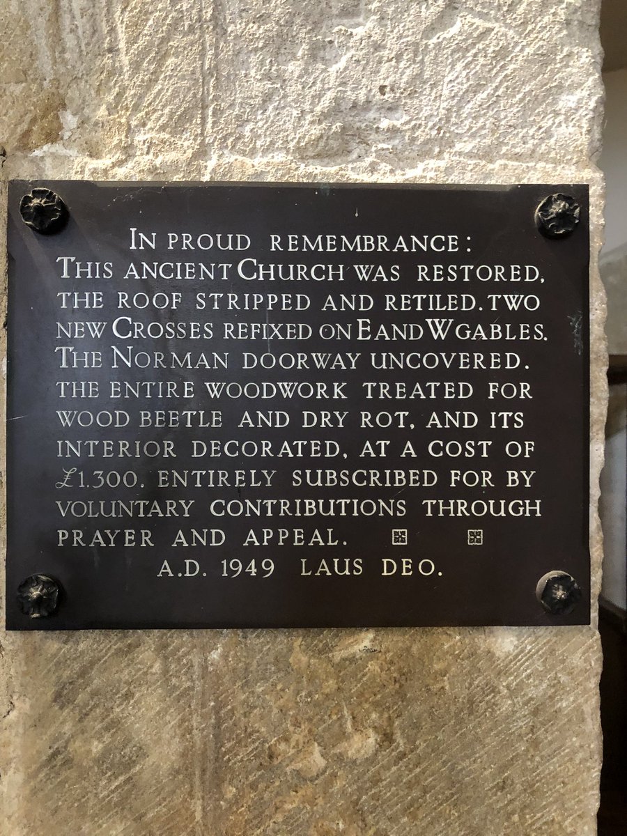 muninnherself's tweet photo. Quick visit to St Leonard’s, Cliddesden for the #churchproject with @claudius_me - basically Victorian but there’s a tiny bit of Norman door I forgot to photograph. It was v charming with LOADS of information 10/10 for leaflets/signs etc. https://t.co/vg28s3Rada