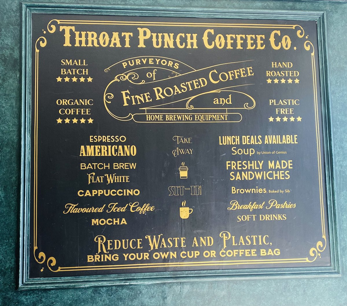 Lauraoc25's tweet photo. Great name, great coffee… just #NotCork ☕️ https://t.co/z6rhTmyfex