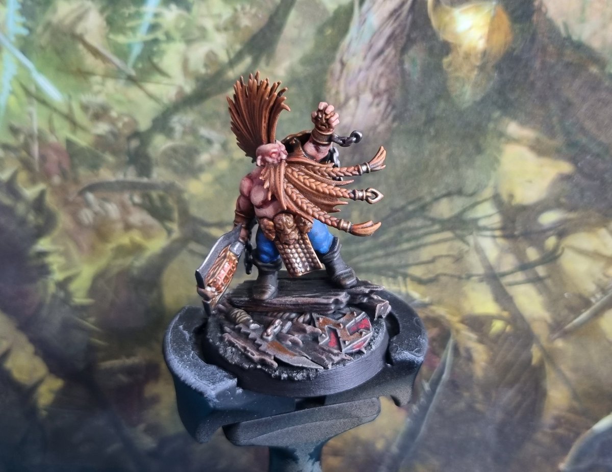 Ego_Ninja27's tweet photo. Gotrek is ready to party!
#WarhammerCommunity
#PaintingWarhammer
#painting
#gotrek
#ageofsigmar
#miniaturepainting
#paintingminiatures https://t.co/yeEpykpnwE