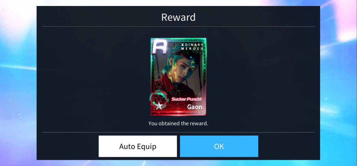 moots look i have sucker punch gaon !!!! he's 10☆ R now