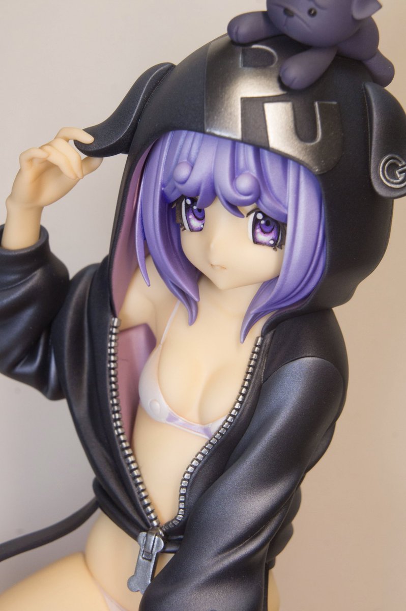 「パグミミ少女ゼロのレジンキャスト製ガレージキット版は館内物販コーナーで販売します」|榎木（えのき）ともひで 骸骨少女「富井アンナ」レジン版WEBショップで販売中のイラスト