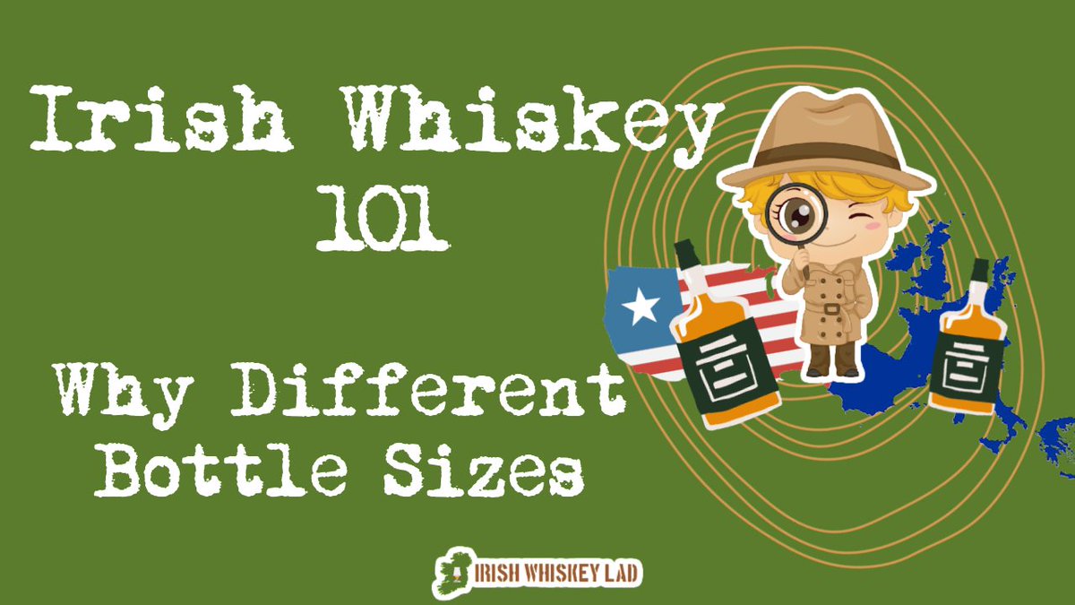 🇪🇺🇺🇸 Why are there different size bottles for spirits/liquor in Europe (700ml.) &amp; America (750ml.) Why, Why, Why...

🔎 FIND OUT: bit.ly/IWL101YTDiffBtl 

#IrishWhiskey #DrinkIrishWhiskey #DiscoveririshWhiskey #Whiskey101