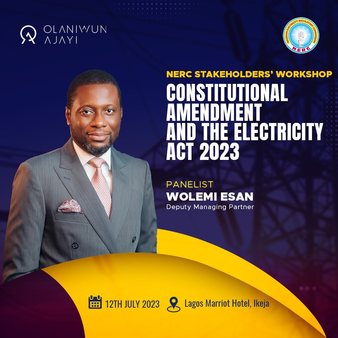 OlaniwunAjayiLP's tweet image. This NERC Stakeholders’ Workshop brings together relevant stakeholders in the power sector to champion discourse on reforms within the sector. 
~
#NERC #stakeholdersforum #OAPeople