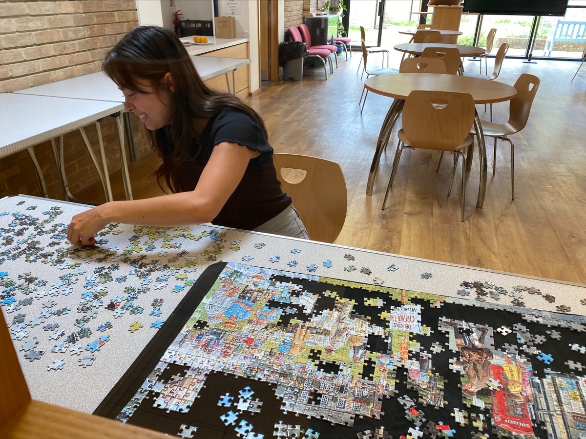 Take a break and dive into the puzzle with us! It's amazing to see everyone getting closer to completing it. Don't miss out on the final pieces!🧩