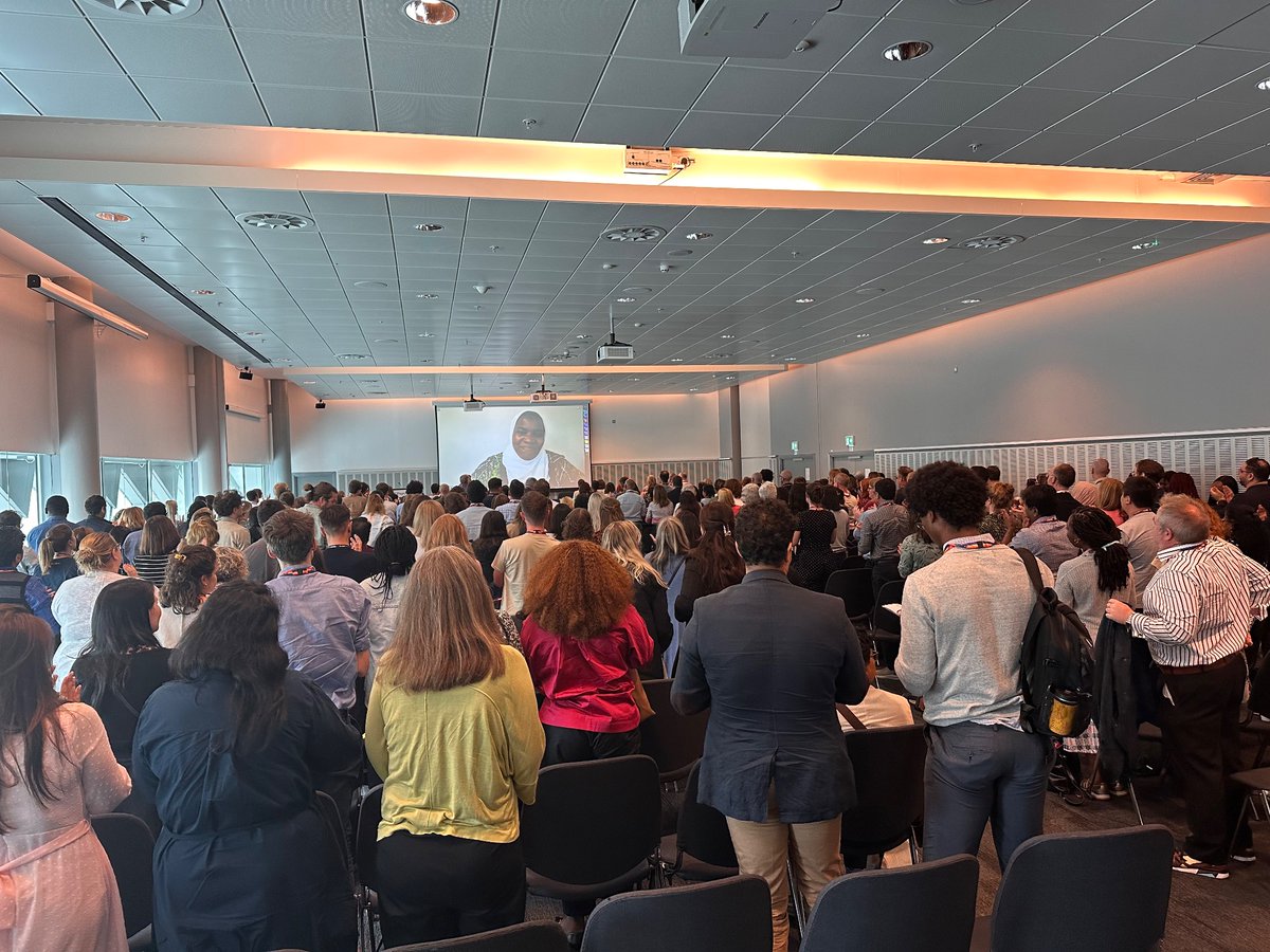 meymalef's tweet image. Standing ovation for Dr Bawa Garba at #RCPsychIC23 for her talk  “the human heart beneath the white coat”