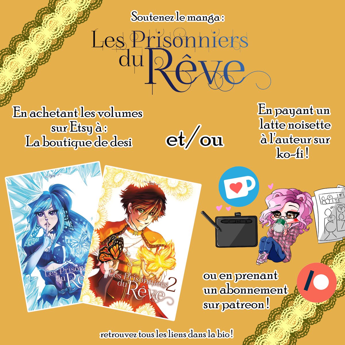 Le chapitre 15 des Prisonniers du rêve est en ligne ! Une nouvelle page tous les mardi et jeudi sur <a href="/Mangadraft/">Mangadraft.com</a> !