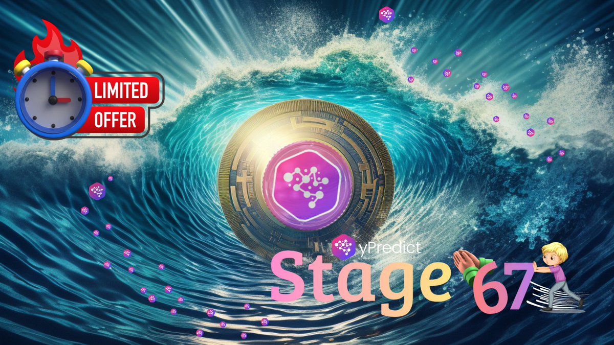 🚀 Incredible momentum for yPredict ($YPRED) presale! We are just a few  steps away from Phase 7! 💥 With funds raised at a staggering $2.921M,  propelling this groundbreaking project to new heights.