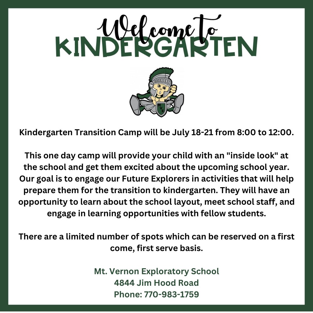 MVESGainesville's tweet image. K Camp is NEXT WEEK! We can&apos;t wait to see our #FutureExplorers 💚🧭🌟@Hall_Schools! For registration questions, please contact maryk.walker@hallco.org or marisa.chester@hallco.org.