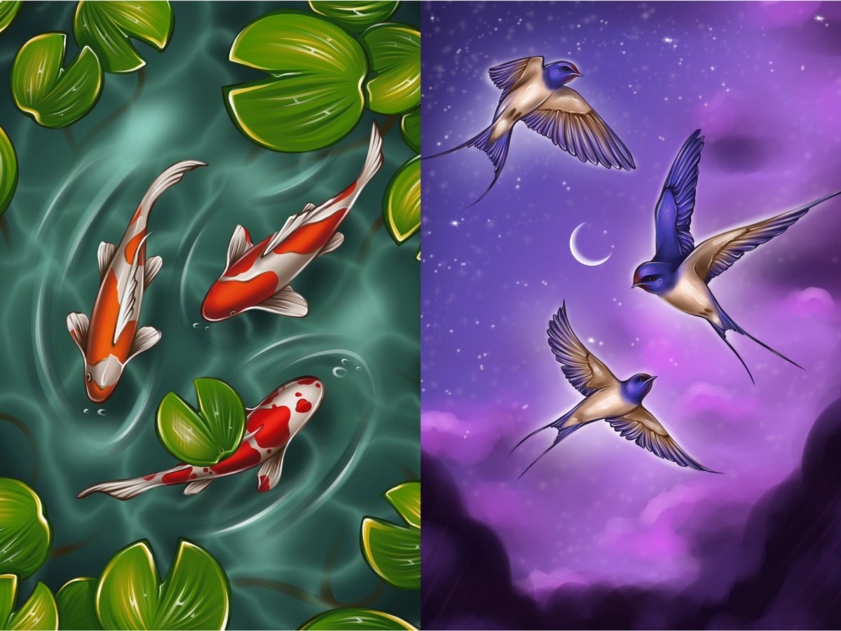 Anastazie_ig's tweet photo. @nftwithu @S_nikeghbali @ColourAddict ‘ENVIRONMENT’

Dance of Koi Fish
4/10 - 2.3 xtz

Flying Dreams
8/10 - 2.6 xtz

@kiivals @Mrszho https://t.co/epwWhLiFBt