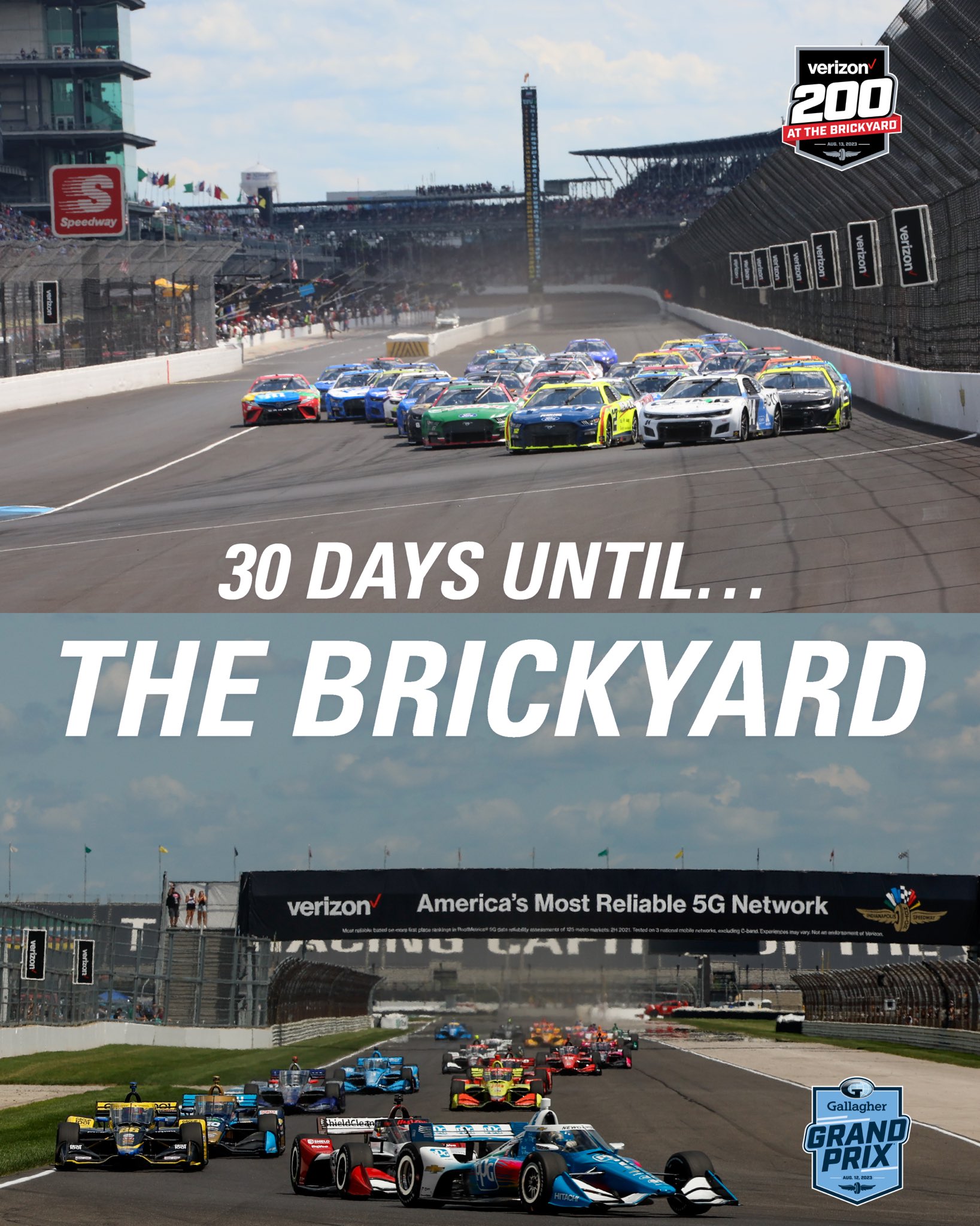 Indianapolis Motor Speedway on Twitter: "Almost there 🙌 One month to go ...