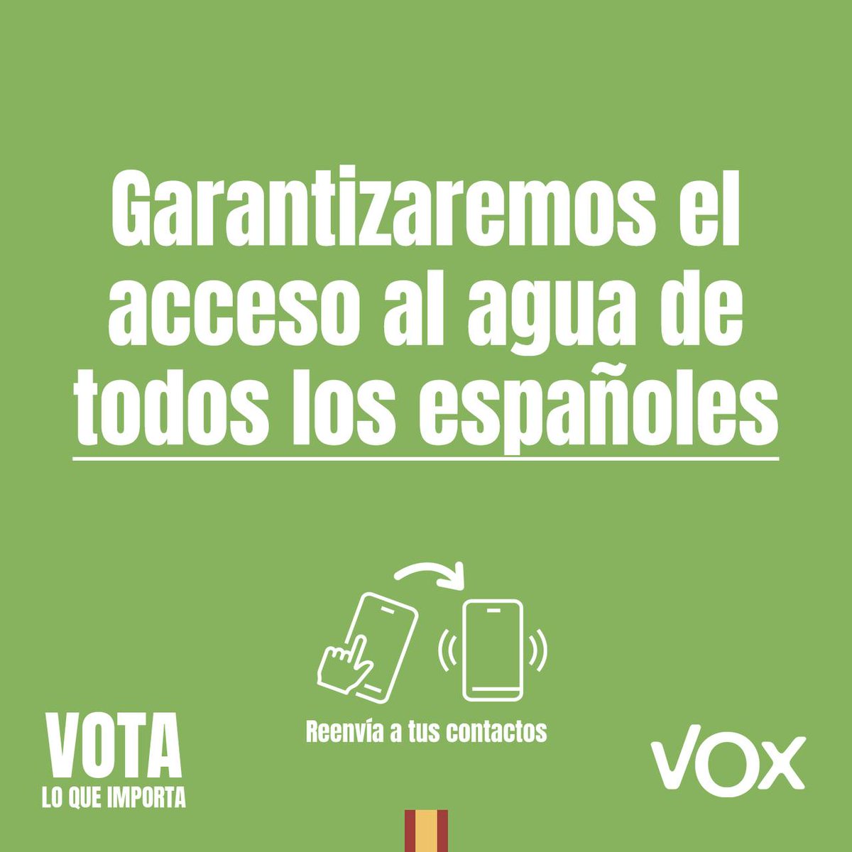 CafeVall4212's tweet photo. Decimos lo mismo ,en Aragón en Valencia ,en Murcia en Almería , el agua es de todos .
Plan Hidrológico Nacional 
#23J
#TeamVox 
#Elecciones2023 https://t.co/yYBL2A9x6g