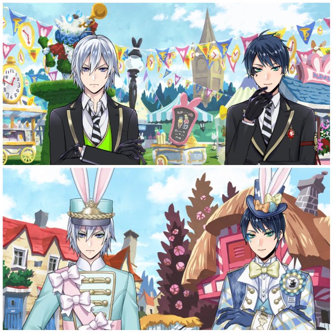 キレイなおかおが並んでおる…幸せ🐰🐰🐰