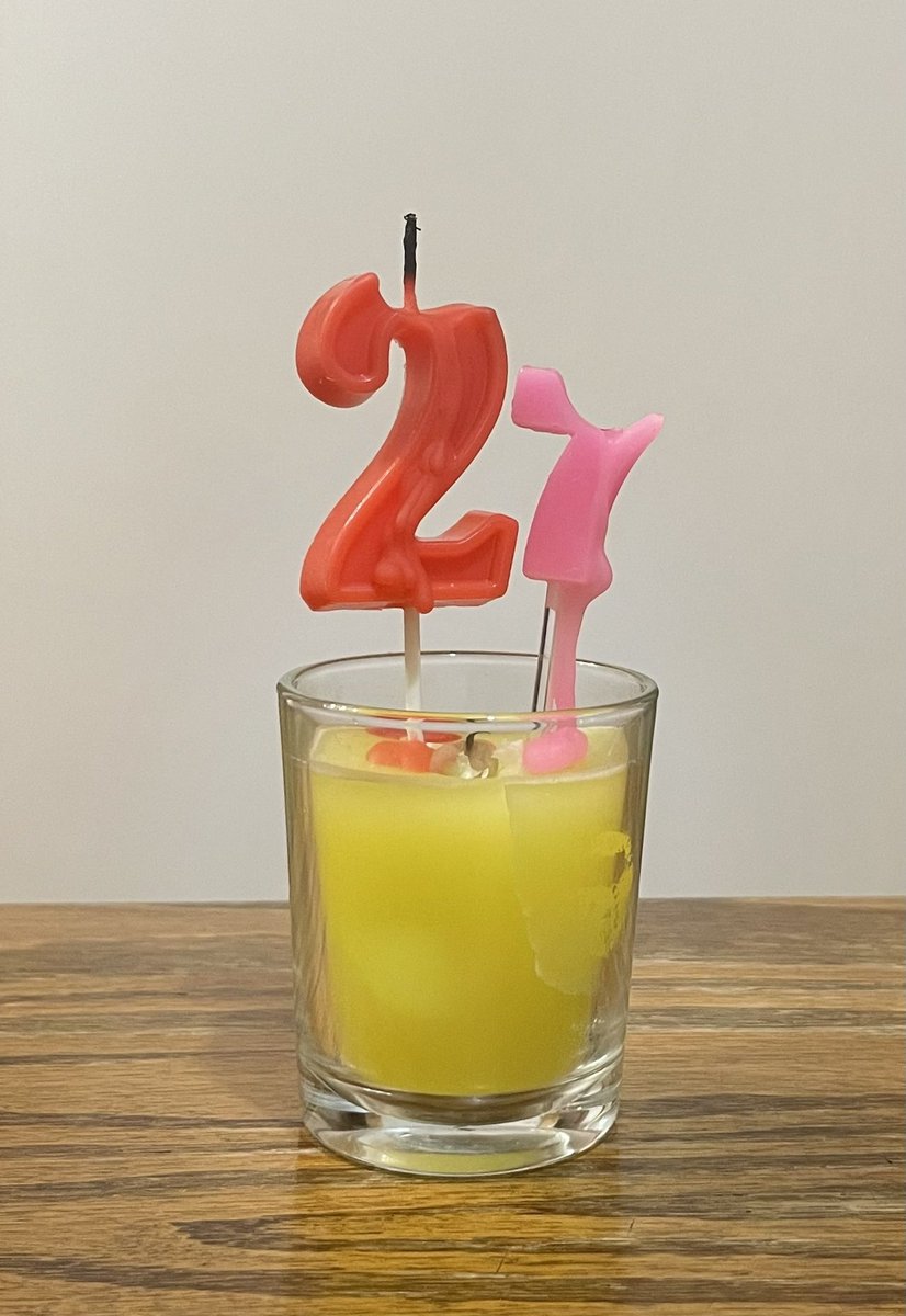 今日で27歳になりました！
お祝いしていただき、ありがとうございます！