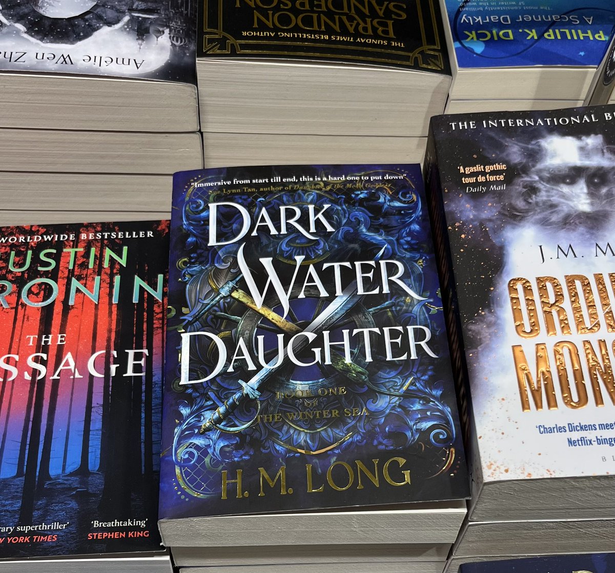 Spotted in the wild at @Foyles in London - Dark Water Daughter by @hannah_m_long (they didn’t have mine).