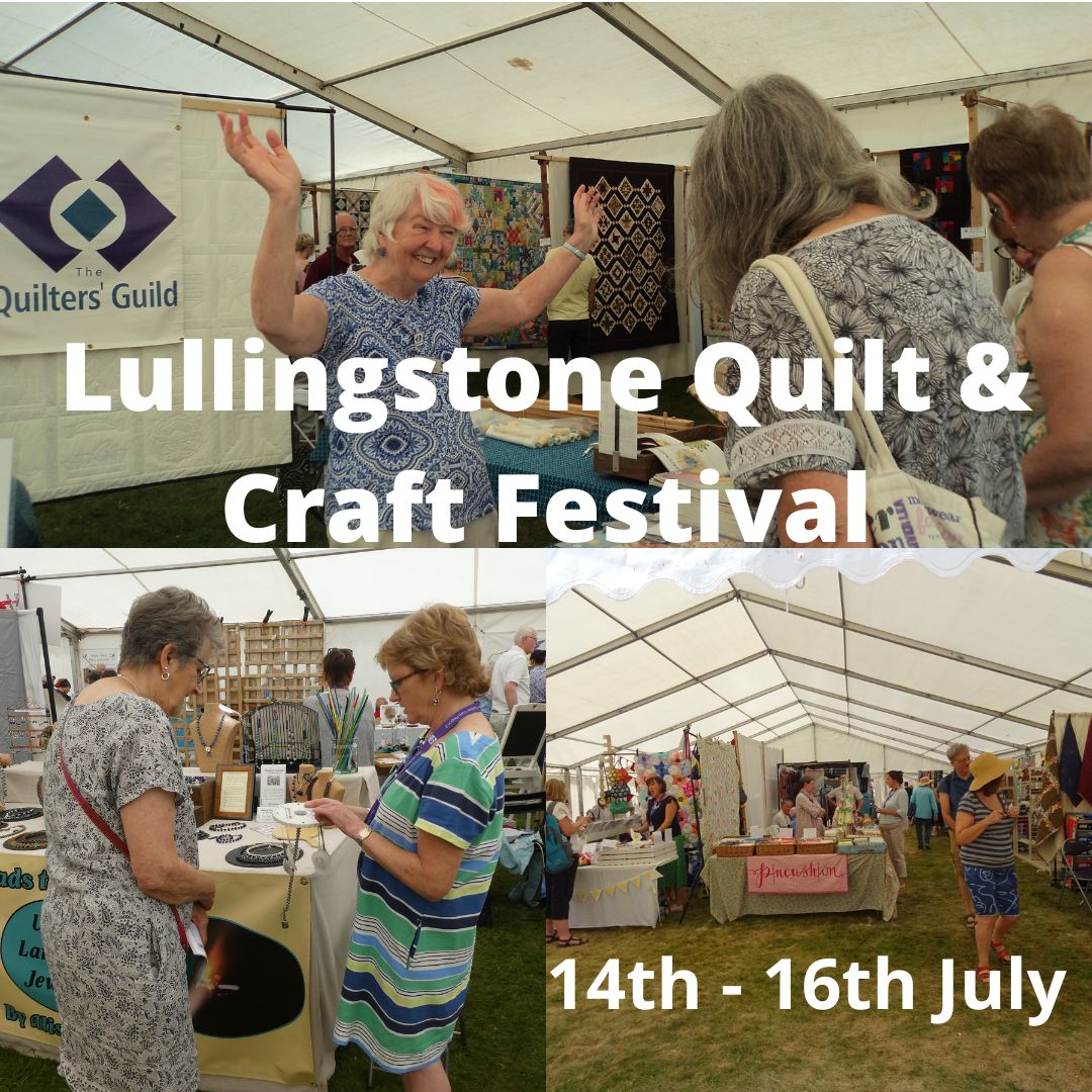 The countdown is on for the Lullingstone Quilt & Craft festival starting this Friday at 10.30am - our website events has all the details for a great day out! bit.ly/2kx8ZKE No pre booking! #craftfair #craftevent #visitkent #quiltersguild