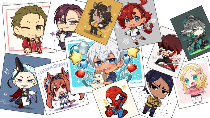 Happy #PortfolioDay  I draw a lot of cute SD illustrations!     