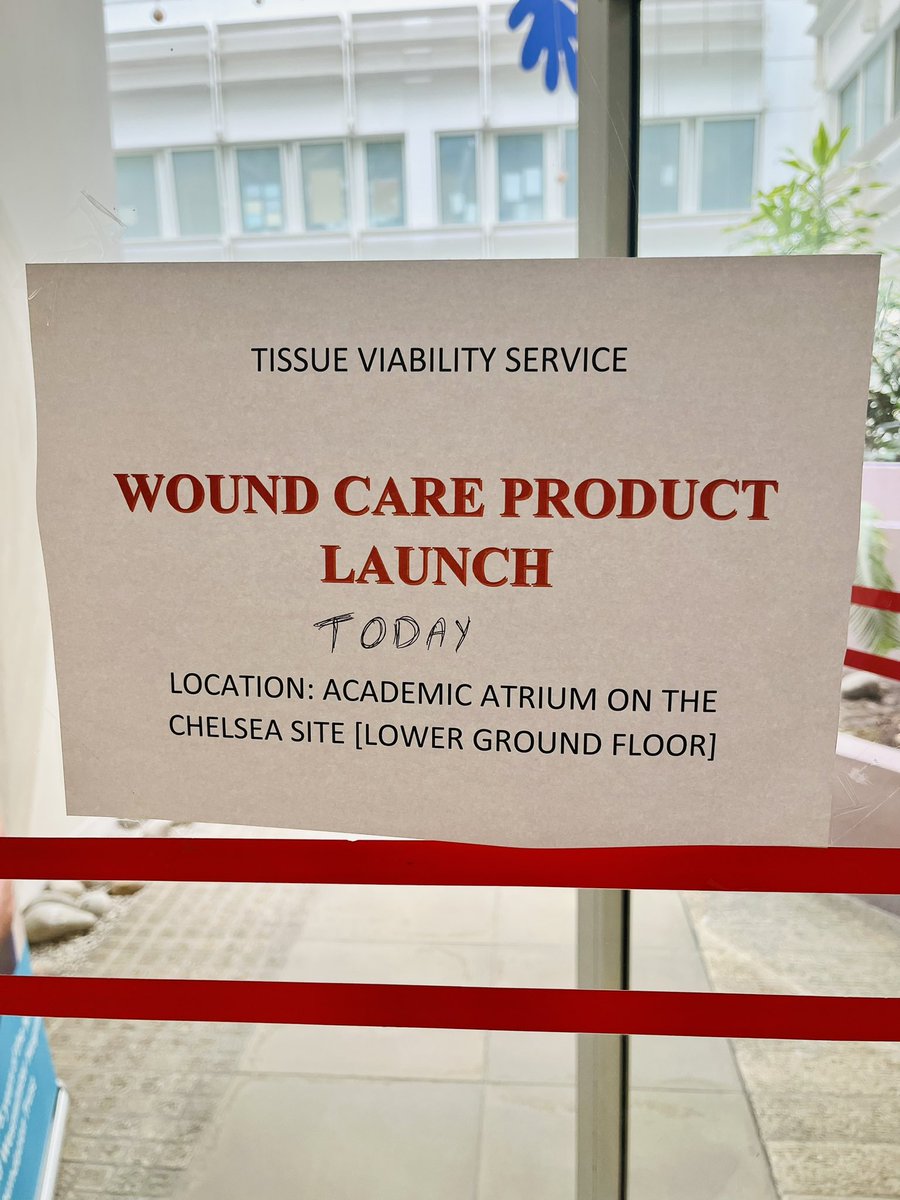 Zack_flenhealth's tweet photo. We are proud to be supporting the @ChelwestFT Chelsea &amp; Westminster Tissue Viability wound care formulary launch that’s taking place today in the atrium. If you are in the trust, please do stop by to learn how #Flaminal can help your wound care needs. #IAmFlenHealth #FlamigelRT https://t.co/9auz4yI2g7