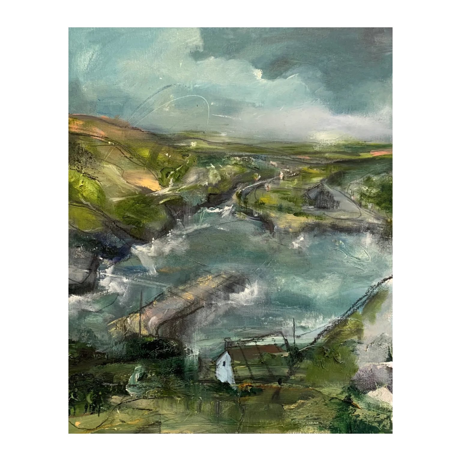 Adam De Ville on Twitter "Sold at Harbour Lights Gallery ‘Storm