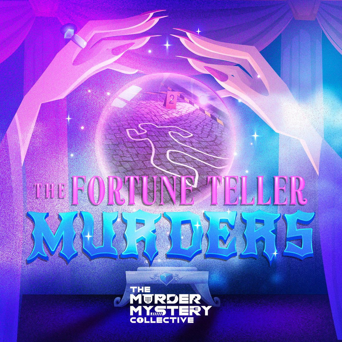 playmmc's tweet photo. GM GM #NEAR 

It's officially EVENT DAY AT MMC! 

🔮 THE FORTUNE TELLER MURDERS🔮

Chapter 2, Renaissance Times, kicks off at 5PM UTC in our server. This is our most ELABORATE #MurderMystery yet. 

Come join the community and help crack the case! All are welcome to participate.