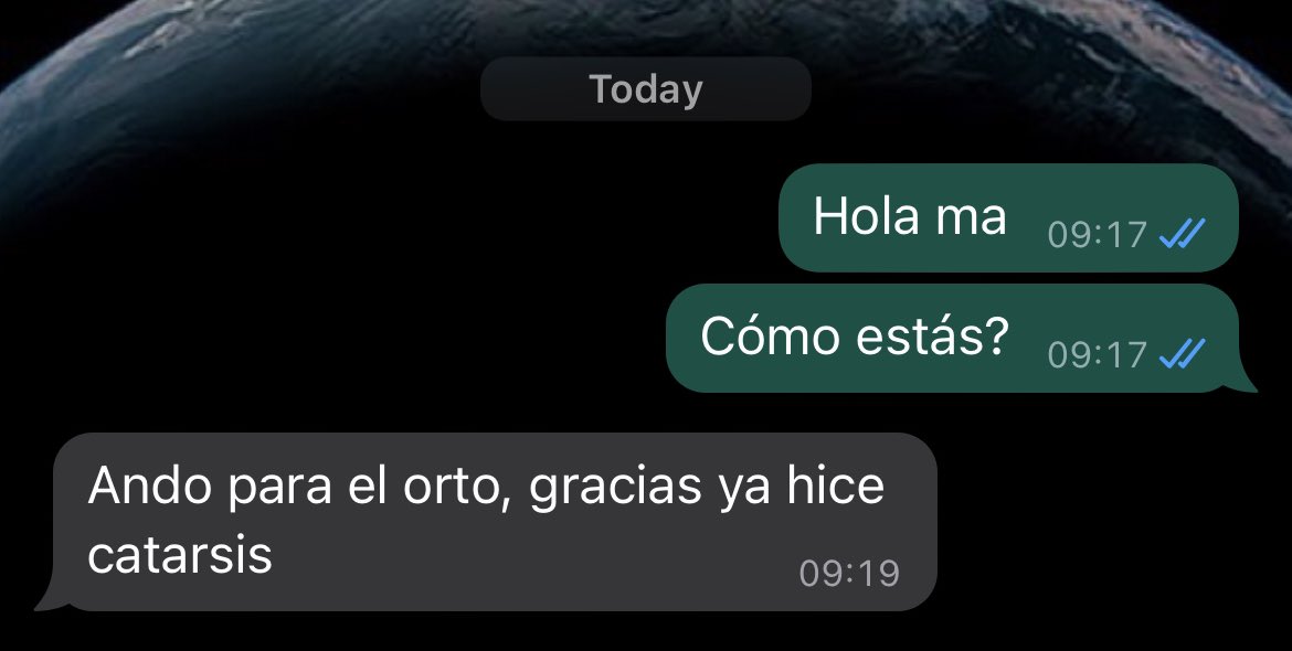 macapineiro's tweet photo. Mi vieja as a mood que me representa. https://t.co/lyOKbESXZv