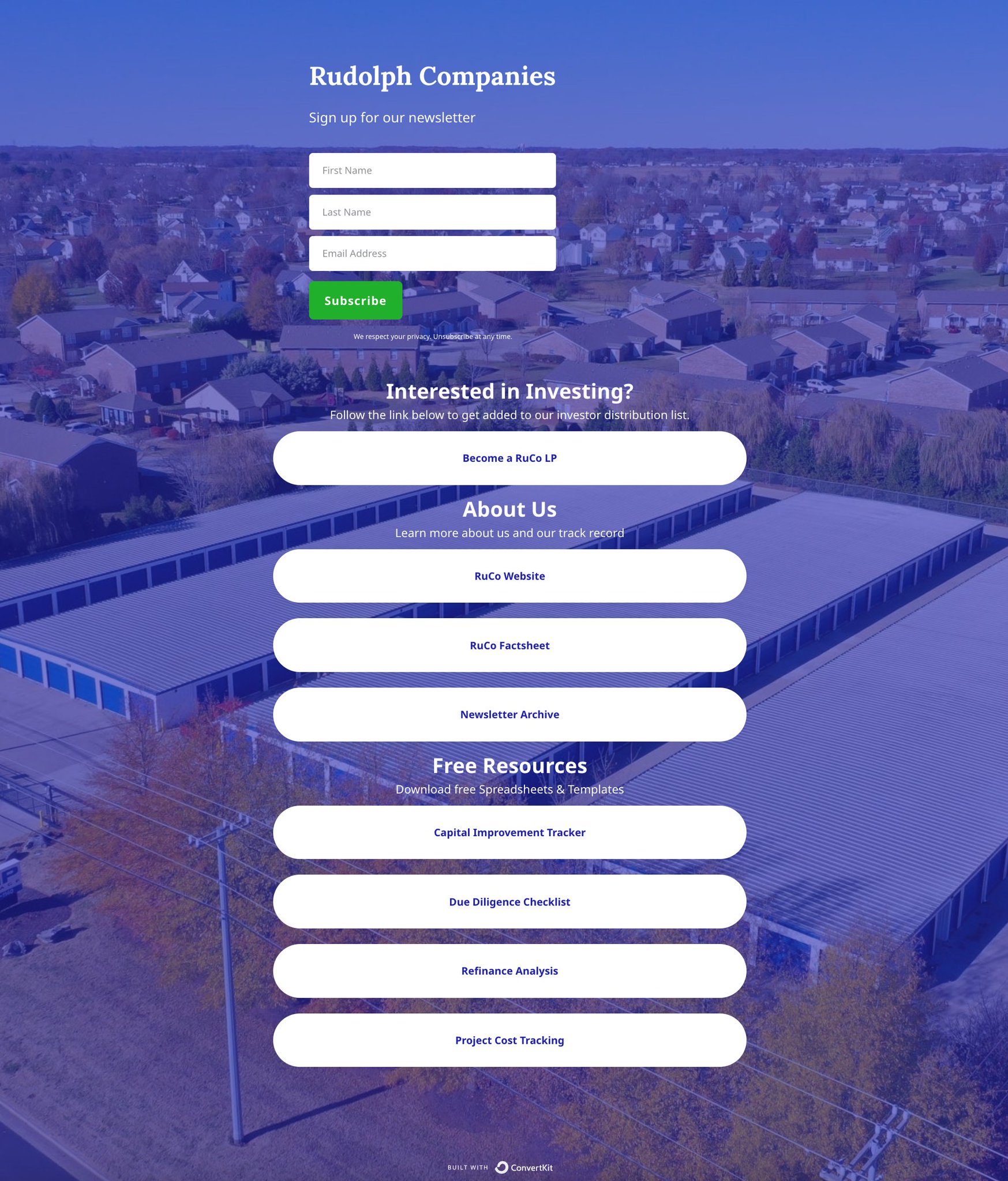 Rudolph Companies on Twitter "People often ask what we do or what