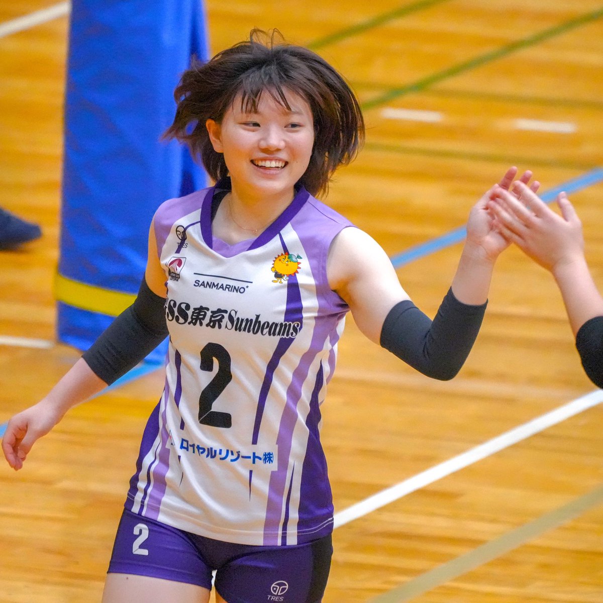 Q02Mi's tweet photo. 姫路では深刻な表情が印象的だったので
笑顔のプレーが見れて良かったです。

#姫路での4年試合出場機会少なすぎる怒 #gss東京サンビームズ #清田萌 #setter #セッター #161cm #ヴィクトリーナ姫路 #文教学院大学女子高校 #上尾出身 #埼玉県 #volleyball #vリーグ #サマーリーグ #高卒入団 #女子バレー https://t.co/j6JeJU2d2H