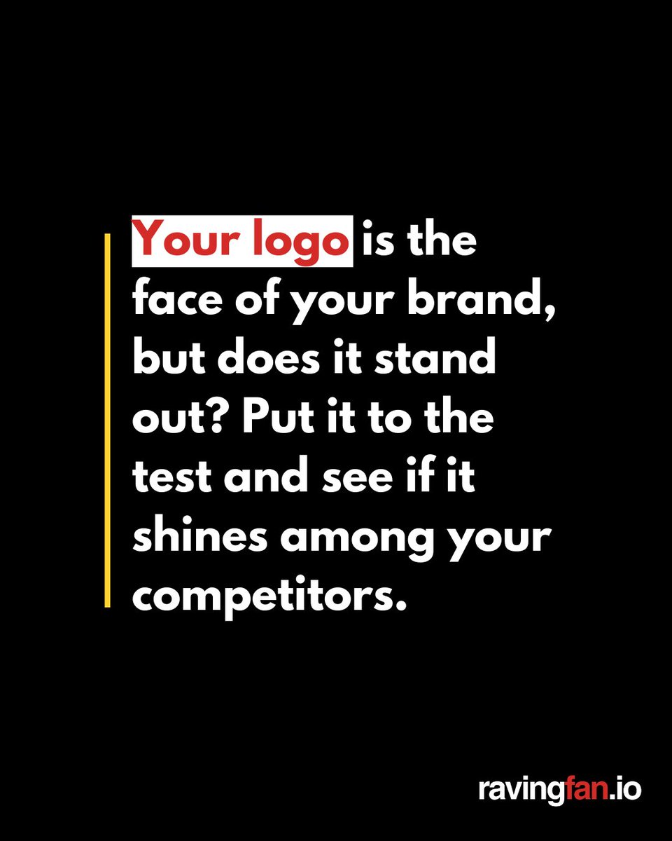 🔍 Is your logo making a lasting impression? 🌟✨ Put it to the test and see if it stands out in the crowd of competitors. Your logo is the face of your brand, make sure it shines bright! 💫💡 💡Key Takeaways: 1️⃣ Assess your logo's uniqueness and its ability to captivat ...