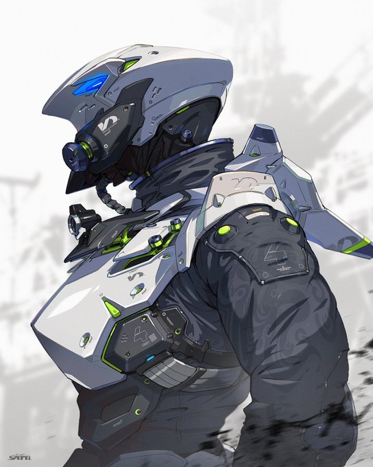 「ヘルメット ロボット」のTwitter画像/イラスト(人気順)