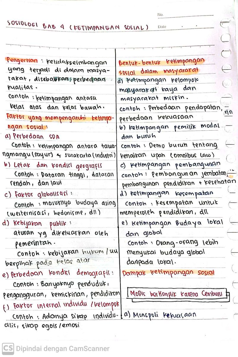 noenaaniaa's tweet photo. [ catatan materi kelas 12 ; ketimpangan sosial — sosiologi ] https://t.co/9UxAfVeT5W
