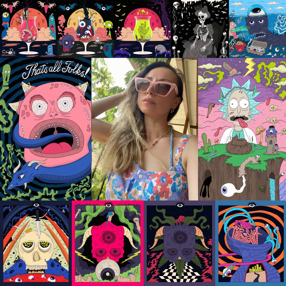 #PortfolioDay  🩵🩷 #nft