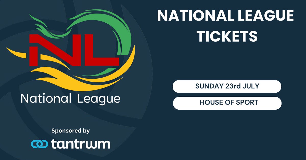 There's just 11 days to go until the final @tantrwm  National League competition of 2023🏴󠁧󠁢󠁷󠁬󠁳󠁿

Have you got your tickets yet? Don't miss your chance to see who will be crowned the inaugural Tantrwm National League winners🏆

🎟️➡️ ticketpass.org/event/EOLSIX/n…

#TantrwmNationalLeague