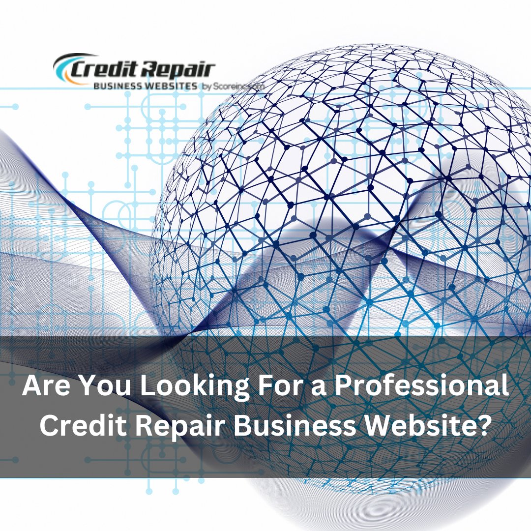 CRB_Websites's tweet image. 🚀 Boost your credit repair business with a professionally designed website from Credit Repair Business Websites! We offer customizable, done-for-you websites that will impress your clients and attract new leads. 
#CreditRepairbusinesswebsites #ScoreCEO #Creditrepairbusinesses