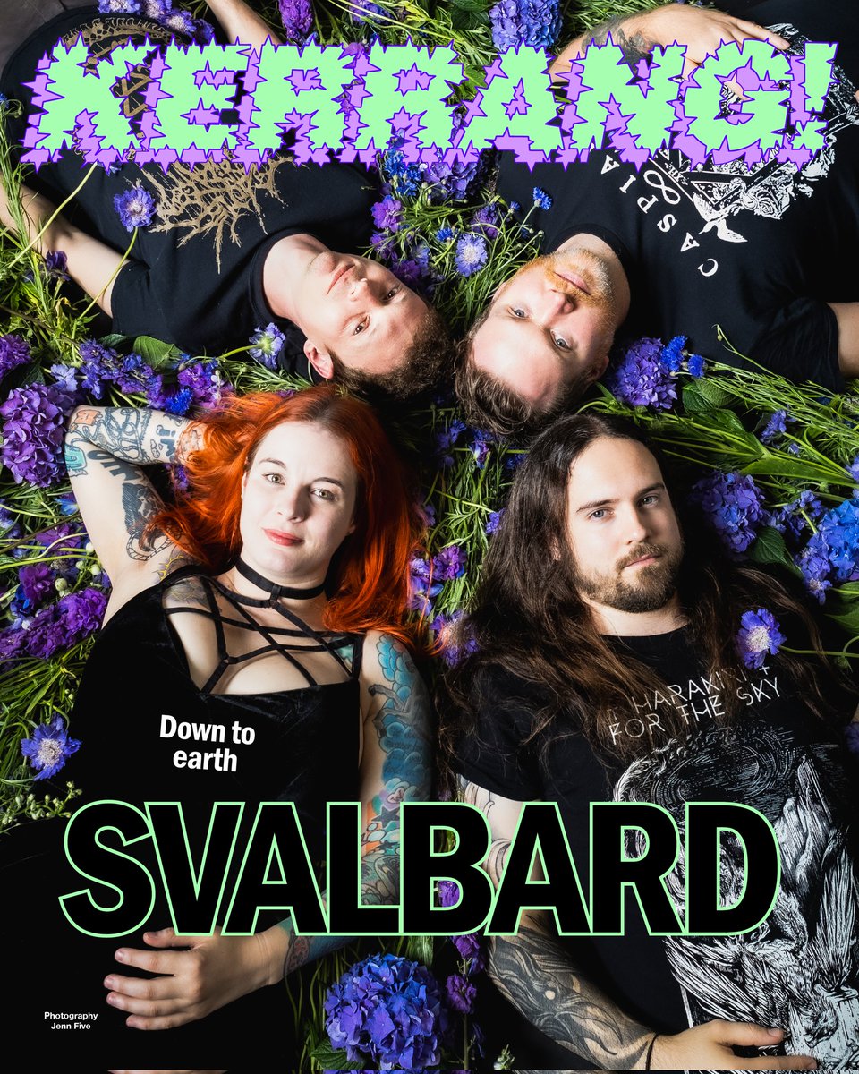 💜 @KerrangMagazine Cover 💜 Read here: kerrang.com/svalbard-seren…