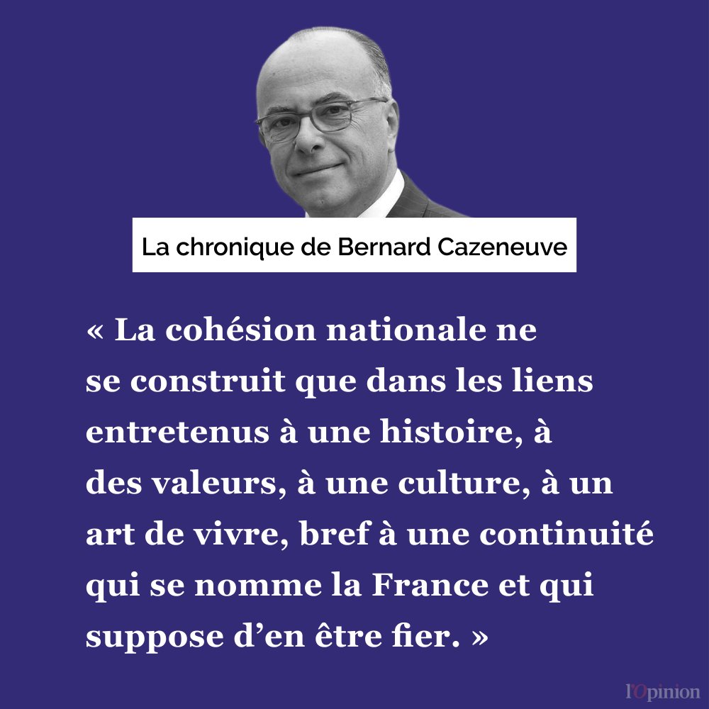 lopinion_fr's tweet photo. « Dans les temps troublés, il faut une espérance. La reconstruction d’un ciment républicain en est une, à condition de conjuguer autorité, égalité et dignité. »

De @BCazeneuve

👉 https://t.co/PWEGfIamW2 https://t.co/5rnX1fJnmj