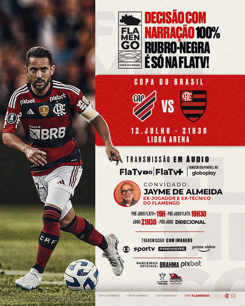 FLAMENGO X ATHLETICO PR TRANSMISSÃO AO VIVO DIRETO DA ARENA DA BAIXADA -  COPA DO BRASIL 2023 