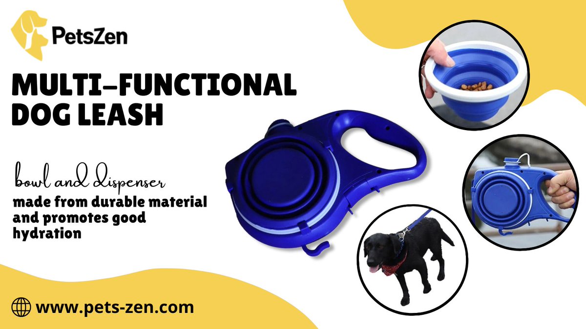 👉🏻Introducing our 2-in-1 Dog Leash, the ultimate accessory for dog owners on the go. 

Explore more Pet accessories on our website:

📎 pets-zen.com

#DogLeash #MultiFunctionalLeash #ConvenientPetAccessory #WalksWithPets #OnTheGoWithDogs #VersatileLeash