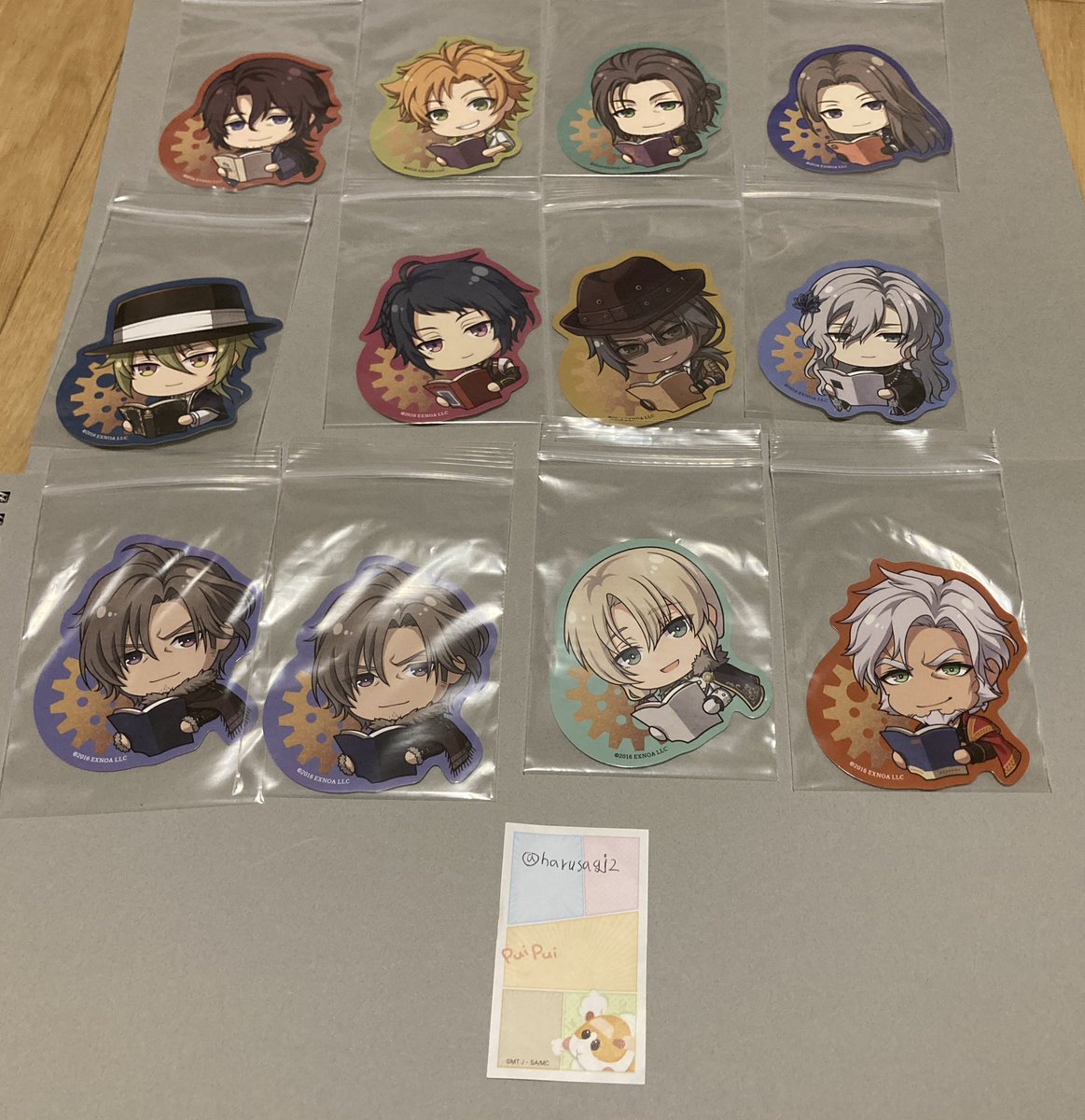 harusagi2's tweet photo. 交換:譲渡
文豪とアルケミスト ぺたコレクション
譲:画像参照
求:あくたがわ やまだ ほうさい さんとうか なおき とくだ らぶくらふと きたはら こうよう こうだ
1枚220円＋送料
郵送希望。あくたがわとやまだを優先的に探しています。 https://t.co/tBQprwHEx2