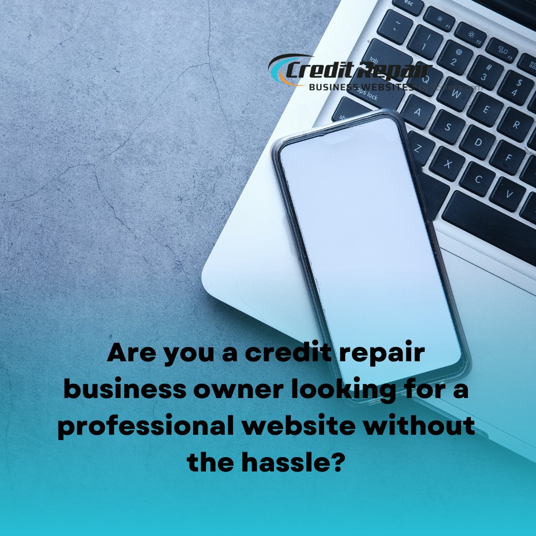 CRB_Websites's tweet image. Are you a credit repair business owner looking for a professional website without the hassle? Look no further! Credit Repair Business Websites offer turnkey website solutions that are ready to launch. 
#CreditRepairbusinesswebsites #ScoreCEO #Creditrepairbusinesses