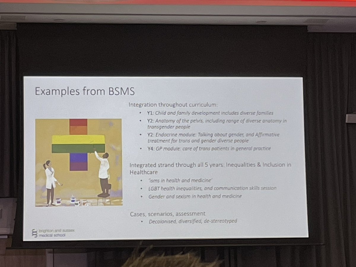 DrLauraKnight1's tweet photo. Brilliant plenary from @DuncanShrew this afternoon. Lots to think about re: inclusive practices and integrating diversity into the curriculum #ASME2023 https://t.co/zWDWr9zu9F