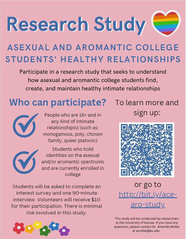 shayvalley3's tweet photo. Recruiting participants for a cool study. If you’re interested in participating, go to https://t.co/gdMaxC31ic to sign up!

#asexuality #asexual #ace #aromanticism #aromantic #aro #collegestudents https://t.co/YxkJDGi1Vn