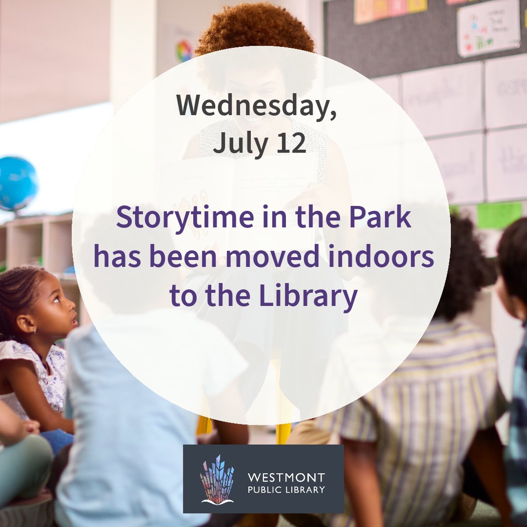 Westmont Public Library tweet media