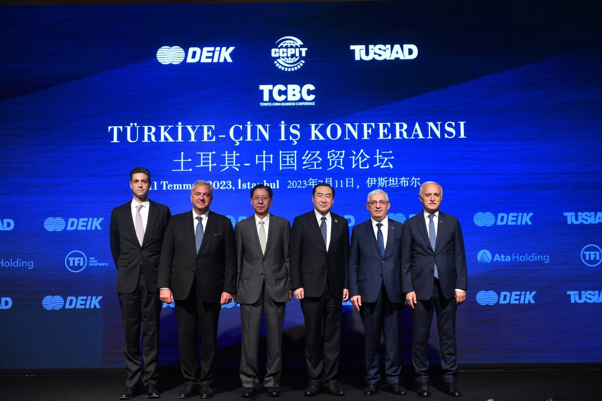 TÜSİAD, <a href="/deikiletisim/">Dış Ekonomik İlişkiler Kurulu - DEİK</a>  ve Çin Uluslararası Ticareti Destekleme Konseyi  tarafından düzenlenen ''Dijital Dönüşüm ve Geleceği Tasarlamak'' temalı Türkiye-Çin İş Konferansı, iki ülke iş dünyasının öncü isimlerinin katılımlarıyla gerçekleşti. Detaylı bilgi: tusiad.org/tr/basin-bulte…