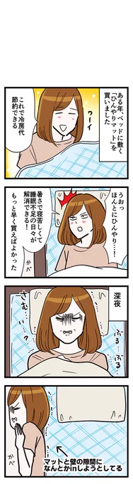 ひんやり敷きマットを買った結果