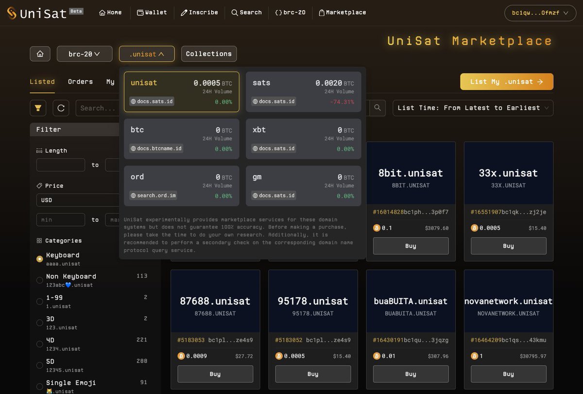 UniSat - wallet, explorer & extension for bitcoin. tweet media