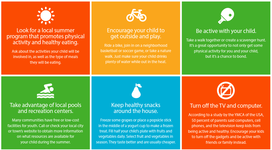 usedgov's tweet image. Without the structure & resources of the school year, kids are at greater risk for weight gain & unhealthy eating habits during summer break.
These tips from @summerlearning can help you incorporate fun activity & nutrition this summer: summerlearning.org/knowledge-cent…