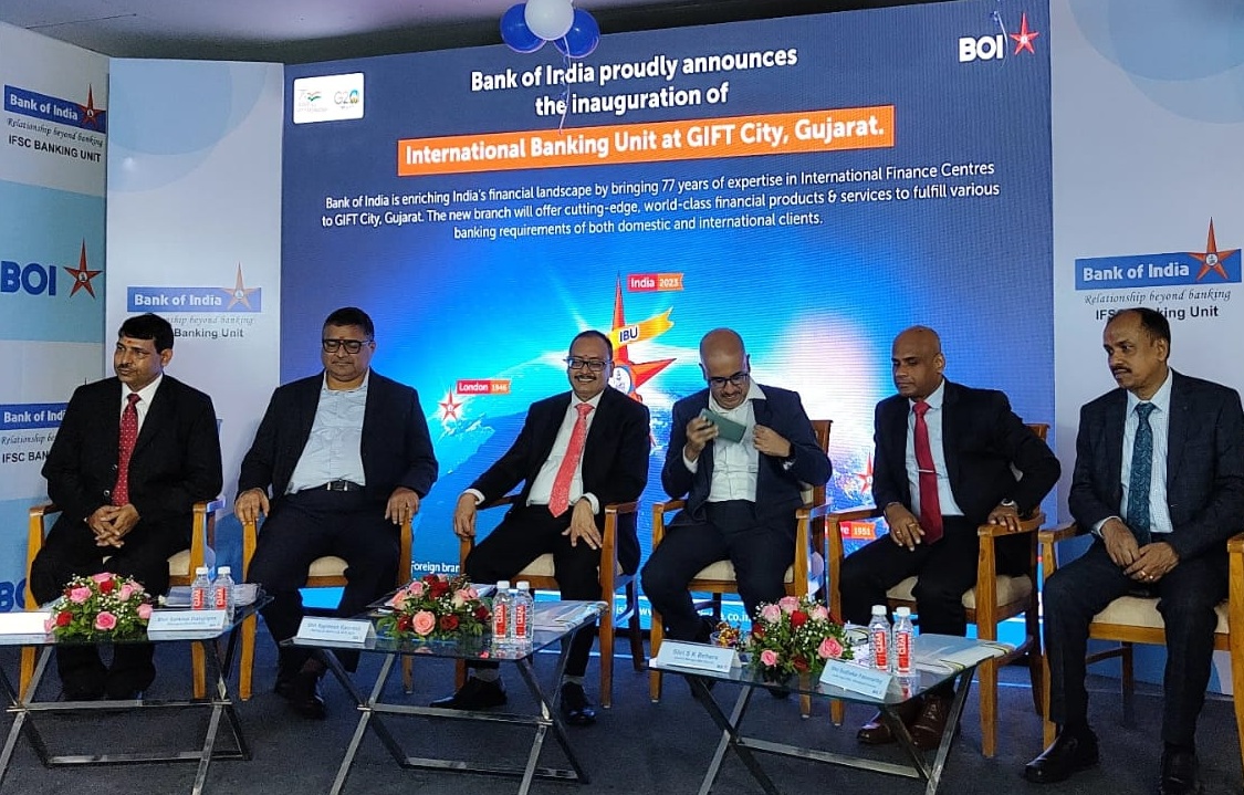 Bank of India inaugurates IFSC Banking Unit in GIFT City