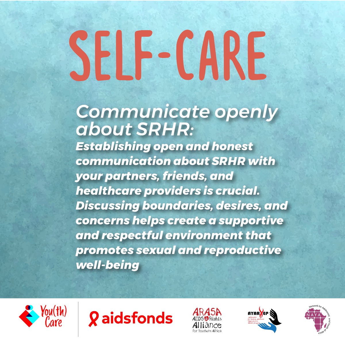 MenstrualDaddy's tweet photo. By practicing self-care from a young age, individuals establish a foundation for lifelong habits that support their physical, mental, and emotional well-being.
#MeTimeEveryday
#Selfcare
@AYARHEP_KENYA
@Aidsfonds_intl
@COWLHA3
@NAYAKenya https://t.co/CfcoqLw30J