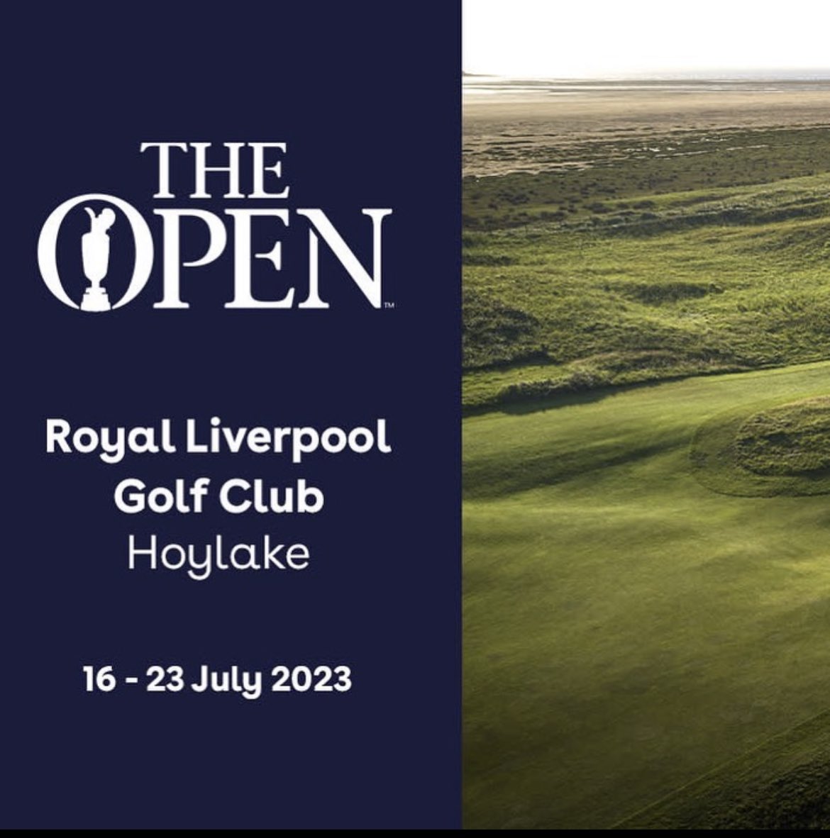 The open is back @RLGCHoylake truly putting #Hoylake back on the map. Help #supportlocal businesses and let’s make it amazing for everyone. #golf #open2023 #wirral #westkirby #heswall