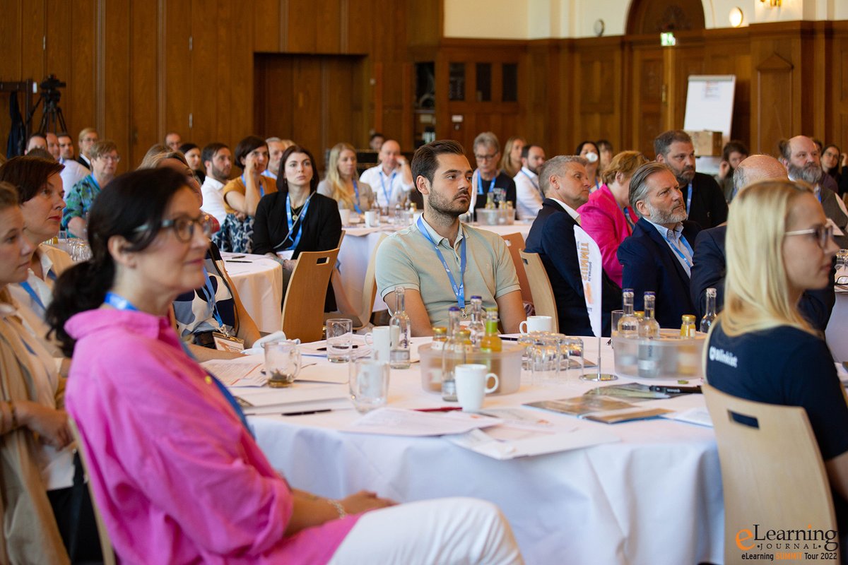 eLearningSUMMIT's tweet image. Wir bedanken uns ganz herzlich bei allen Teilnehmenden, der SUMMIT Tour-Station in Hamburg vom 6.6. Gleichzeitig blicken wir voller Vorfreude auf unsere nächsten Tour Stationen am 26. September in Stuttgart.
elearning-journal.com/est2023-bawu/

#eLearningJournal #summit2023 #eLearningSUMMIT